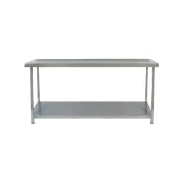 Parry TAB09700 Stainless Steel Centre Table With One Undershelf, 900mm(w) Parry TAB09700 Stainless Steel Centre Table With One Undershelf, 900mm(w)