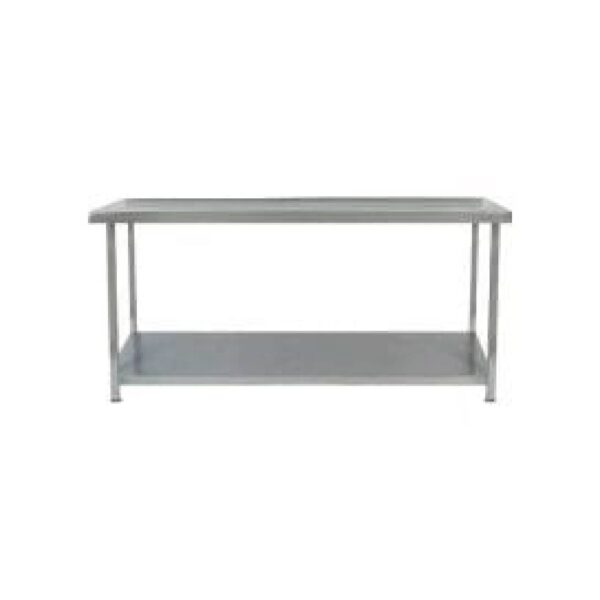 Parry TAB12600 Stainless Steel Centre Table With One Undershelf, 1200mm(w) Parry TAB12600 Stainless Steel Centre Table With One Undershelf, 1200mm(w)
