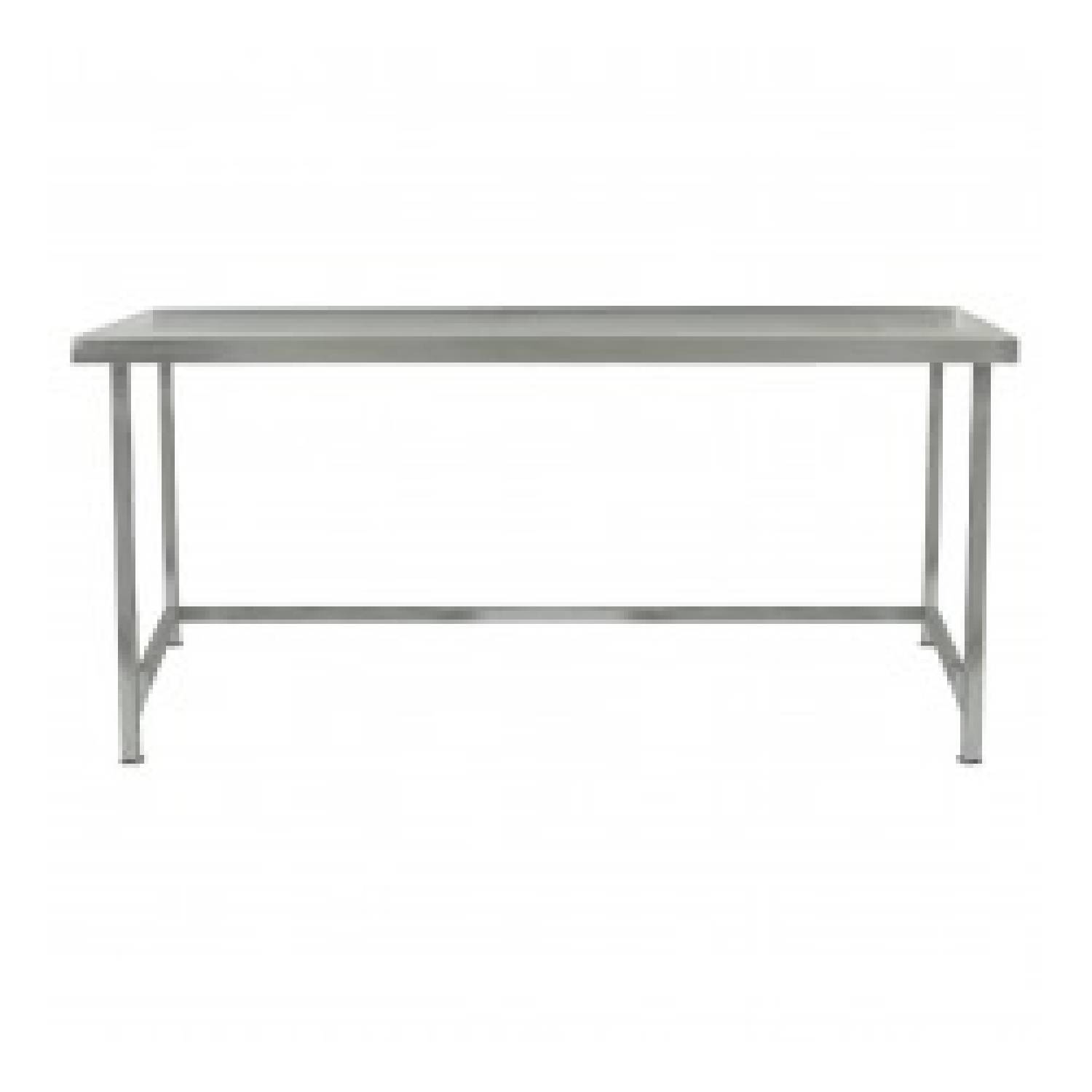 Parry TABN06600 Stainless Steel Centre Table with Void, 600mm(w) Parry TABN06600 Stainless Steel Centre Table with Void, 600mm(w)