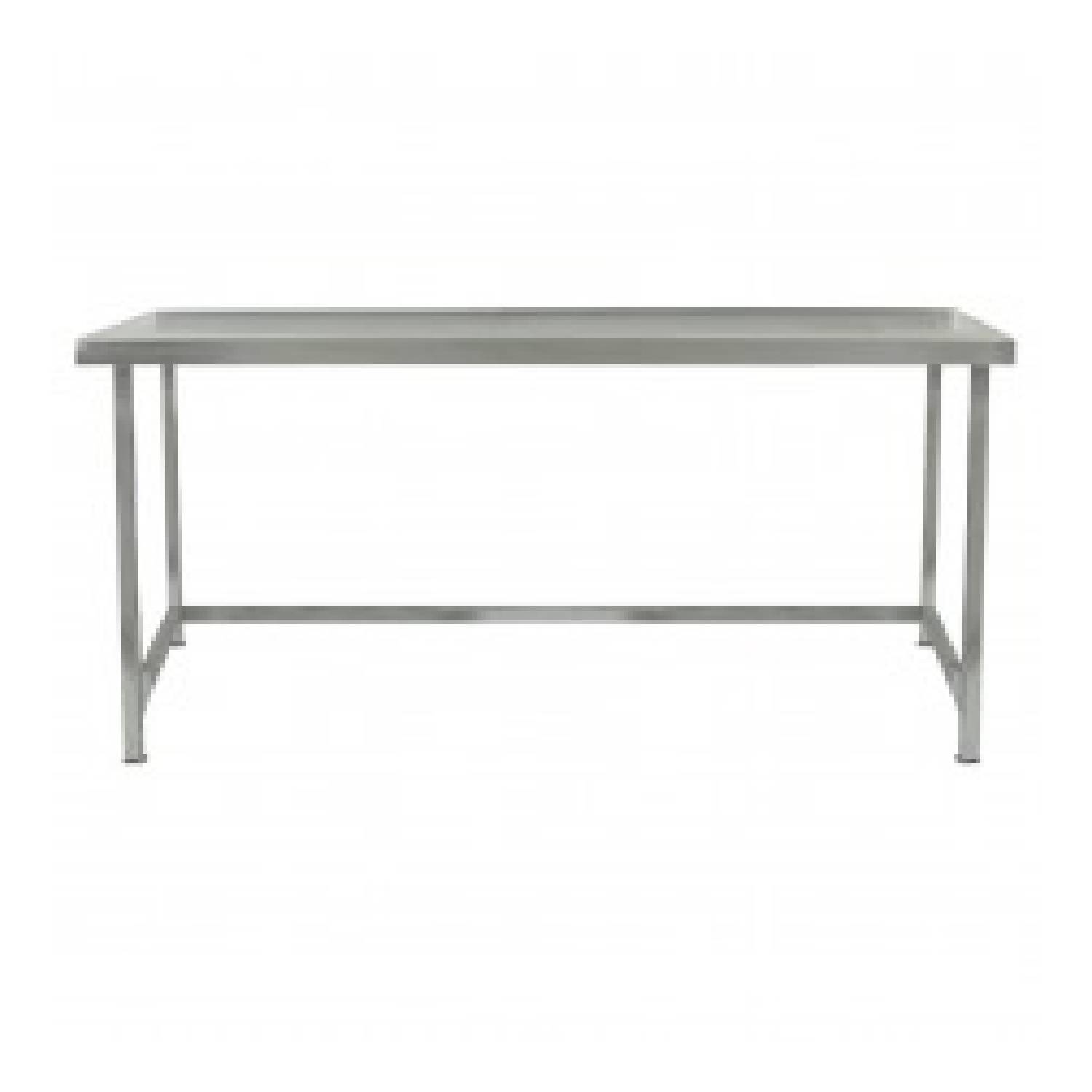 Parry TABN06700 Stainless Steel Centre Table with Void, 600mm(w) Parry TABN06700 Stainless Steel Centre Table with Void, 600mm(w)