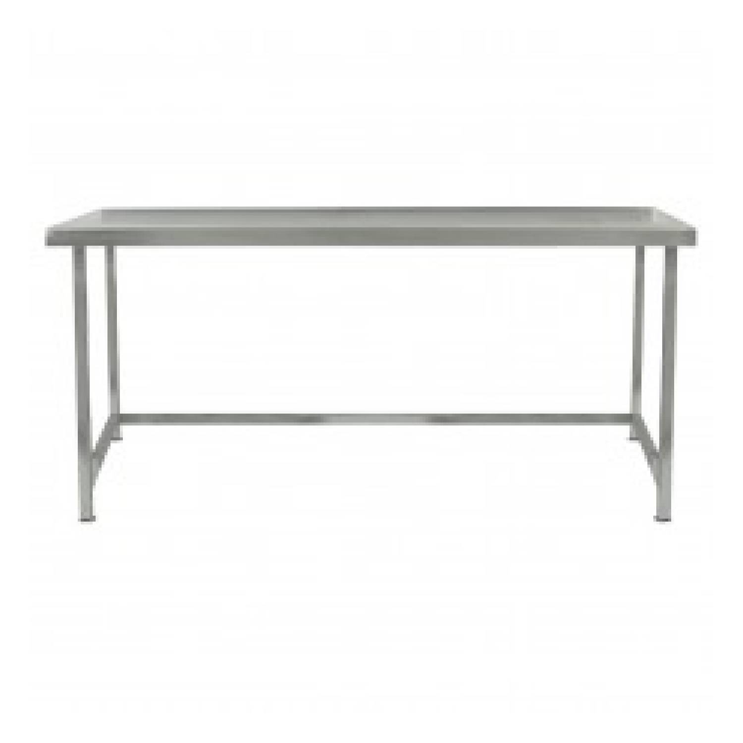 Parry TABN09700 Stainless Steel Centre Table with Void, 900mm(w) Parry TABN09700 Stainless Steel Centre Table with Void, 900mm(w)
