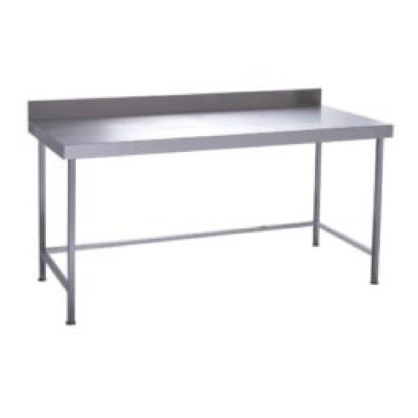 Parry TABN12700W Stainless Steel Wall Table with Void, 1200mm(w)