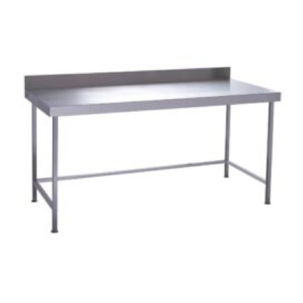 Parry TABN15600W Stainless Steel Wall Table with Void, 1500mm(w)