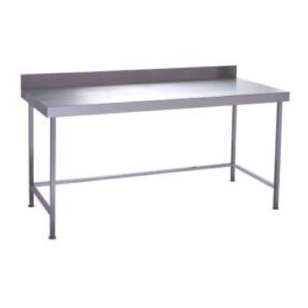 Parry TABN15700W Stainless Steel Wall Table with Void, 1500mm(w)