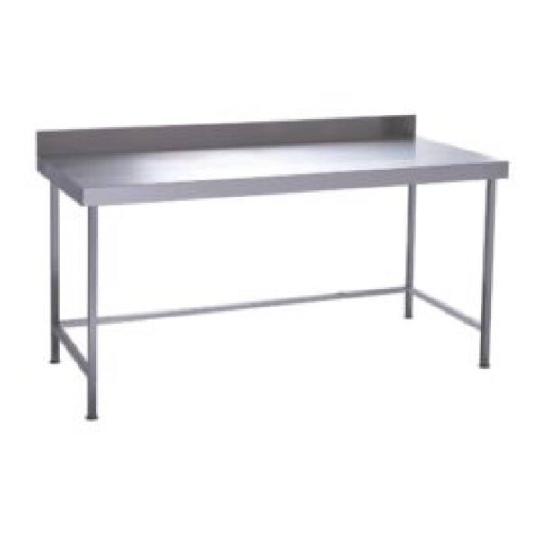Parry TABN18700W Stainless Steel Wall Table with Void, 1800mm(w)
