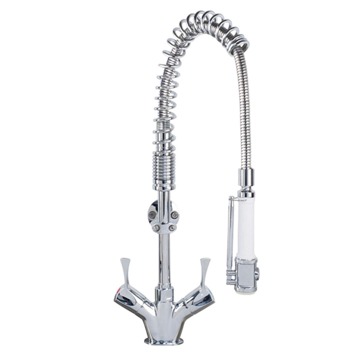 Aquatechnix Lever Operated Pre-Rinse Spray Tap TX-PR-20L-SS-BFO