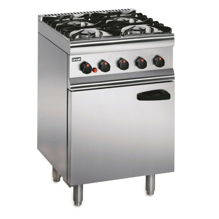 Lincat SLR6 4 Burner Gas Oven Range, Nat Gas/LPG Lincat SLR6 4 Burner Gas Oven Range, Nat Gas/LPG