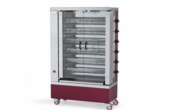 GGF Chicken Gas Rotisserie G6-S, 6 Spits GGF Chicken Gas Rotisserie G6-S, 6 Spits, All Italian Components
