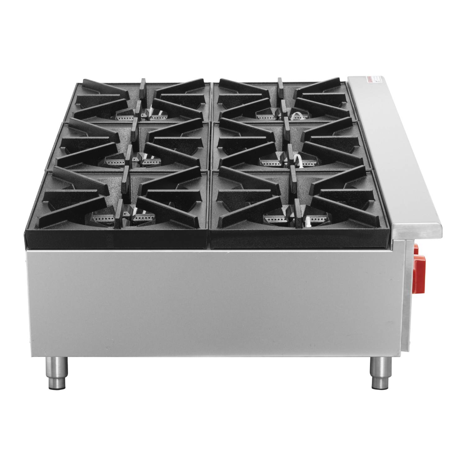 Infernus INF-GB6 Counter-top 6 x 7kW Gas Burner Hob Infernus INF-GB6 Counter-top 6 x 7kW Gas Burner Hob