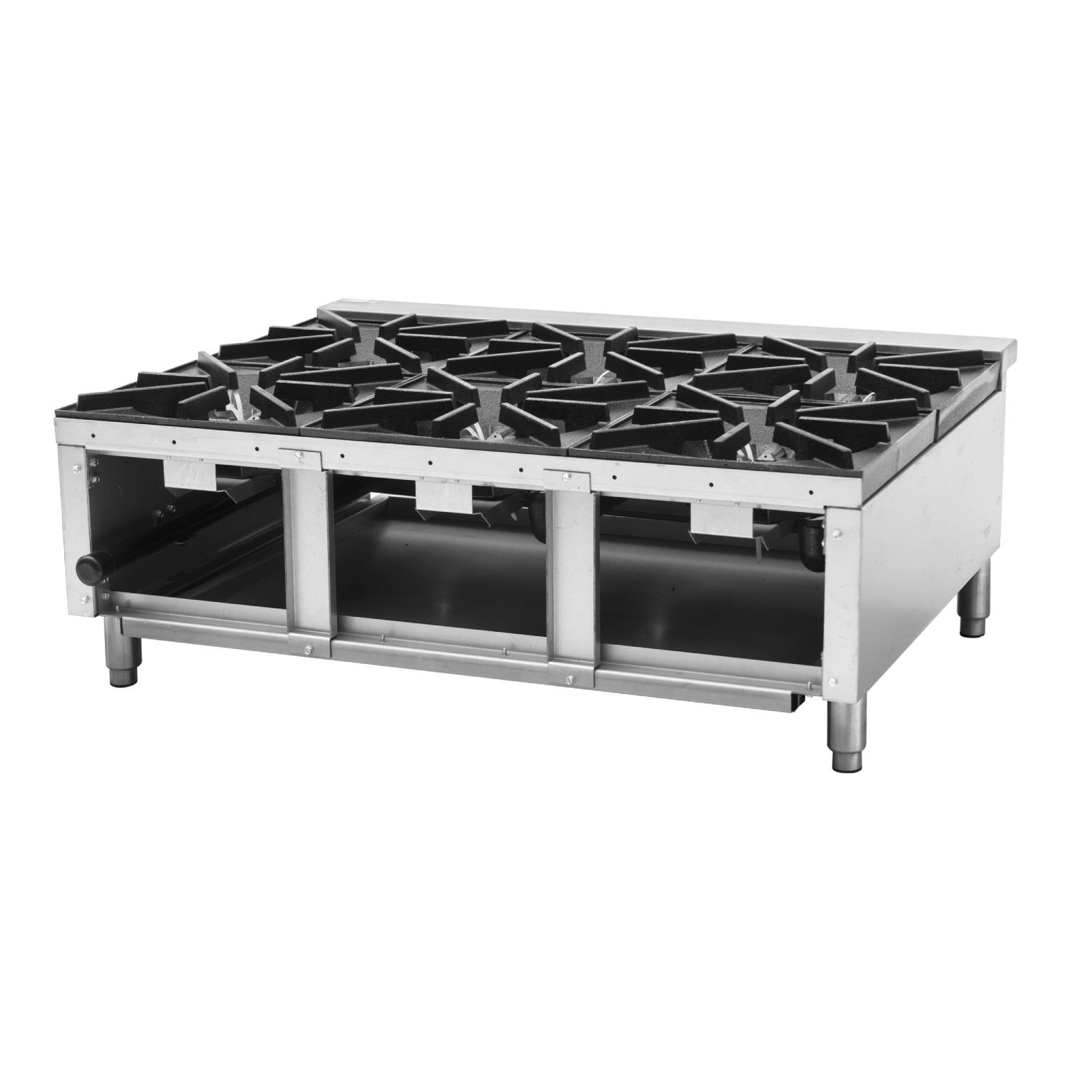 Infernus INF-GB6 Counter-top 6 x 7kW Gas Burner Hob Infernus INF-GB6 Counter-top 6 x 7kW Gas Burner Hob