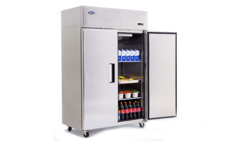 Atosa MBF8117HD Reversible Double Door Refrigerator 1300L