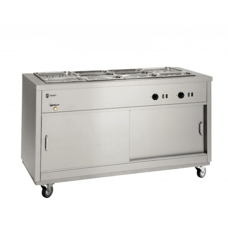 Parry HOT15BM Hot Cupboard with Bain Marie Top 1500mm wide