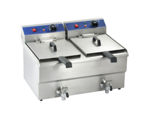 Infernus Counter Top 16 Litre Twin Tank Electric Fryer (13amp plug)