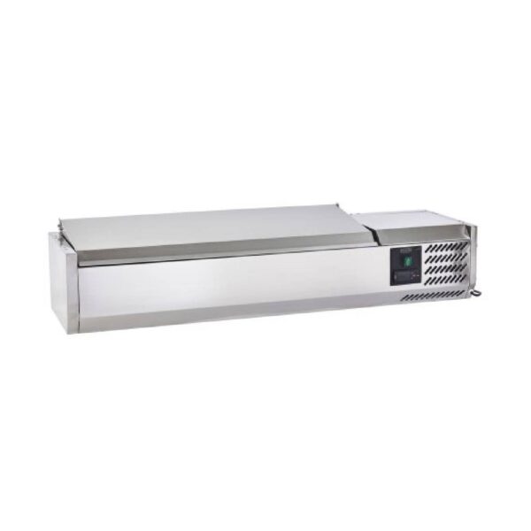 Sterling Pro SPT1200-330-SS Topping Well +SS Lid, 5 x GN1/4