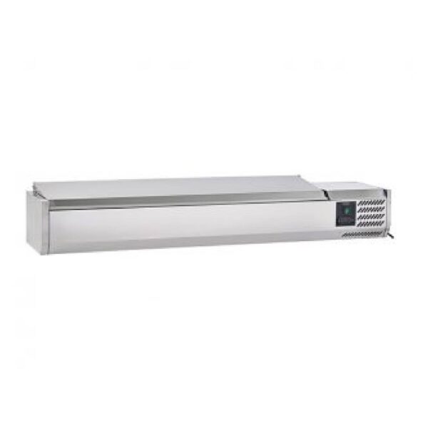Sterling Pro SPT1600-330-SS Topping Well + SS Lid, 7 x GN1/4