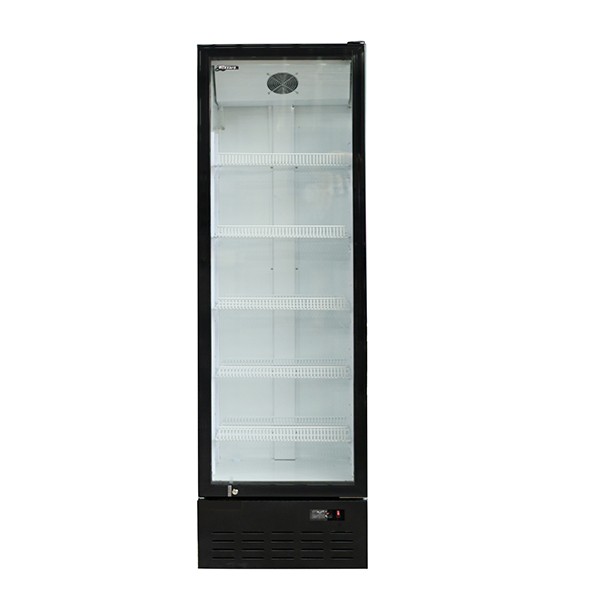 BLIZZARD BC350 Black Single Glass Door Merchandiser