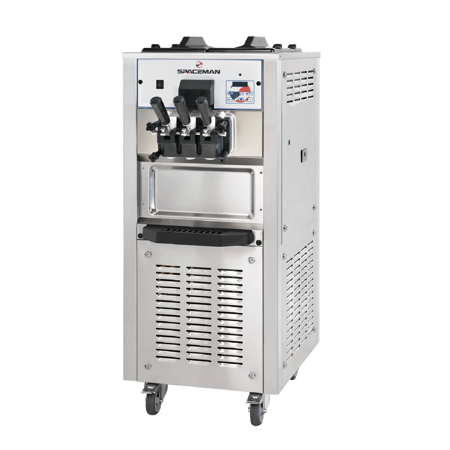 Spaceman S30 Soft Serve Ice Cream Machine – Twin-Twist Free-Standing, Gravity-Fed