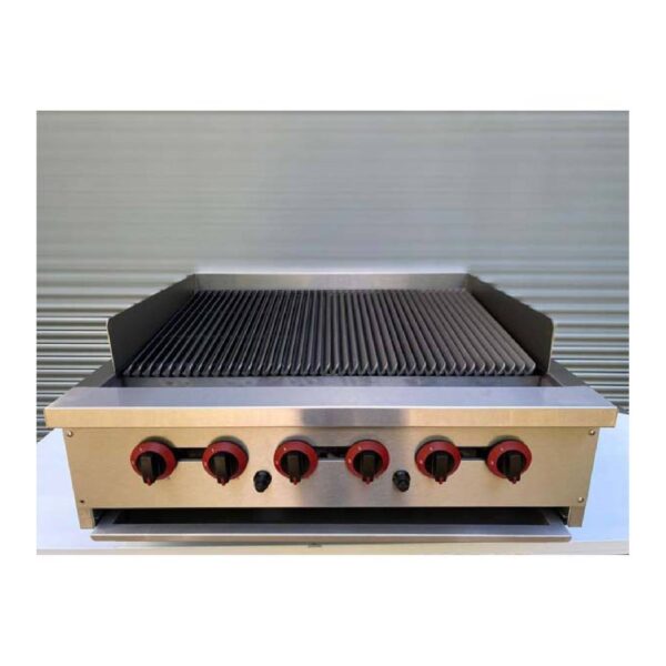 NOWAH American Style 1200mm 4 Burner Gas Charbroiler NOWAH American Style 1200mm 4 Burner Gas Charbroiler