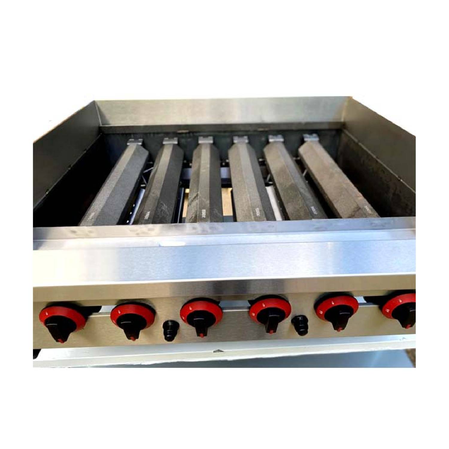 NOWAH American Style 600mm 2 Burner Natural Gas Charbroiler NOWAH American Style 600mm 2 Burner Natural Gas Charbroiler