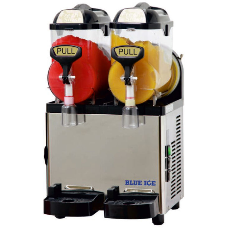 Blue Ice MI7.5x2 Fast Freeze Twin Flavour Slush Machine