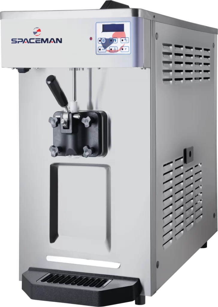 Spaceman T28C Single-Flavour Soft Serve Ice Cream Machine – Countertop, Pump-Fed (Self-Pasteurising)