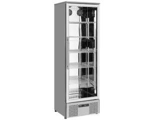Sterling Pro Green SP110-STS Stainless Steel Single Door Upright Bottle Cooler, 293 Litres
