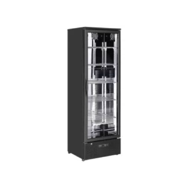 Sterling Pro SP110-BK Single Door Upright Bottle Cooler 293L