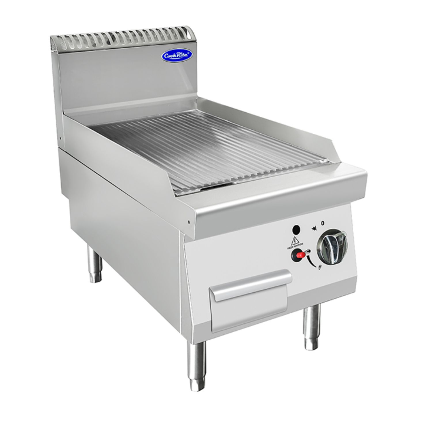 Atosa CookRite AT7G4G-C-B Ribbed Top Gas Griddle