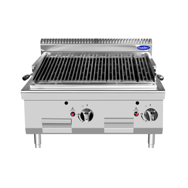 Atosa CookRite AT7G8CM-C Lava Stone Gas Char Grill Double Width