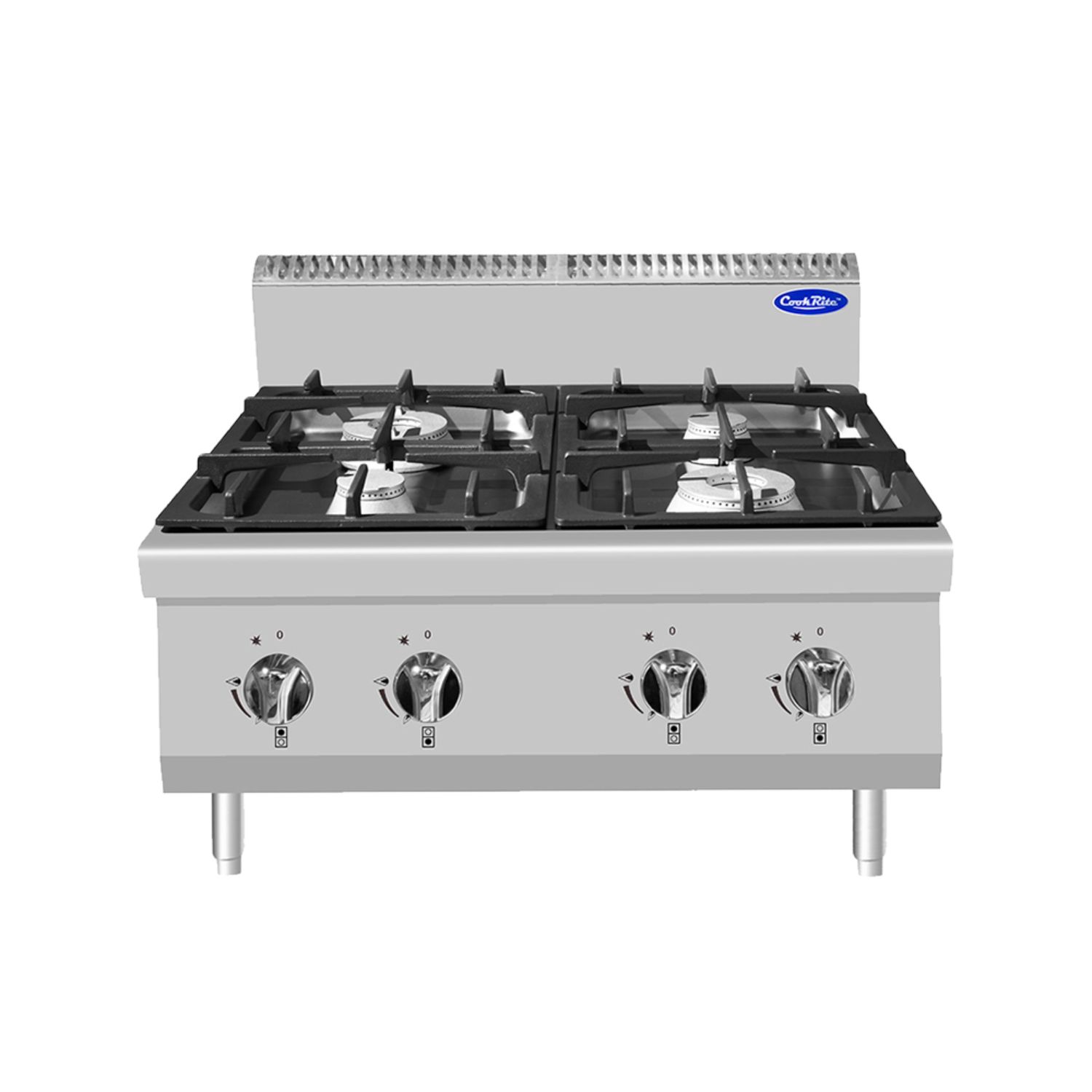 Atosa CookRite AT7G4B-C-1 Four Burner Gas Boiling Top