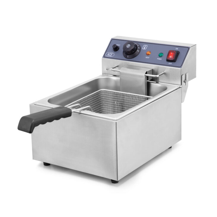 10L Plug & Play Countertop Fryer – Single Tank (ACE) 10L Plug & Play Countertop Fryer – Single Tank (ACE)