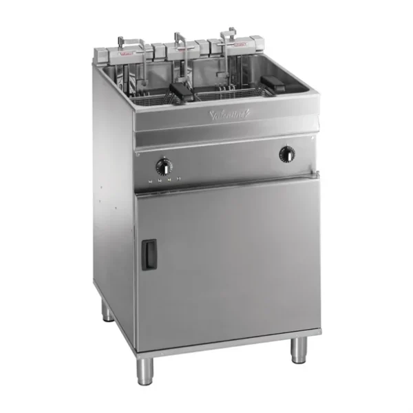 Valentine EVO 600 (P) Large Single Tank, 2 Baskets Electric Fryer with Oil Filtration, 25-28L