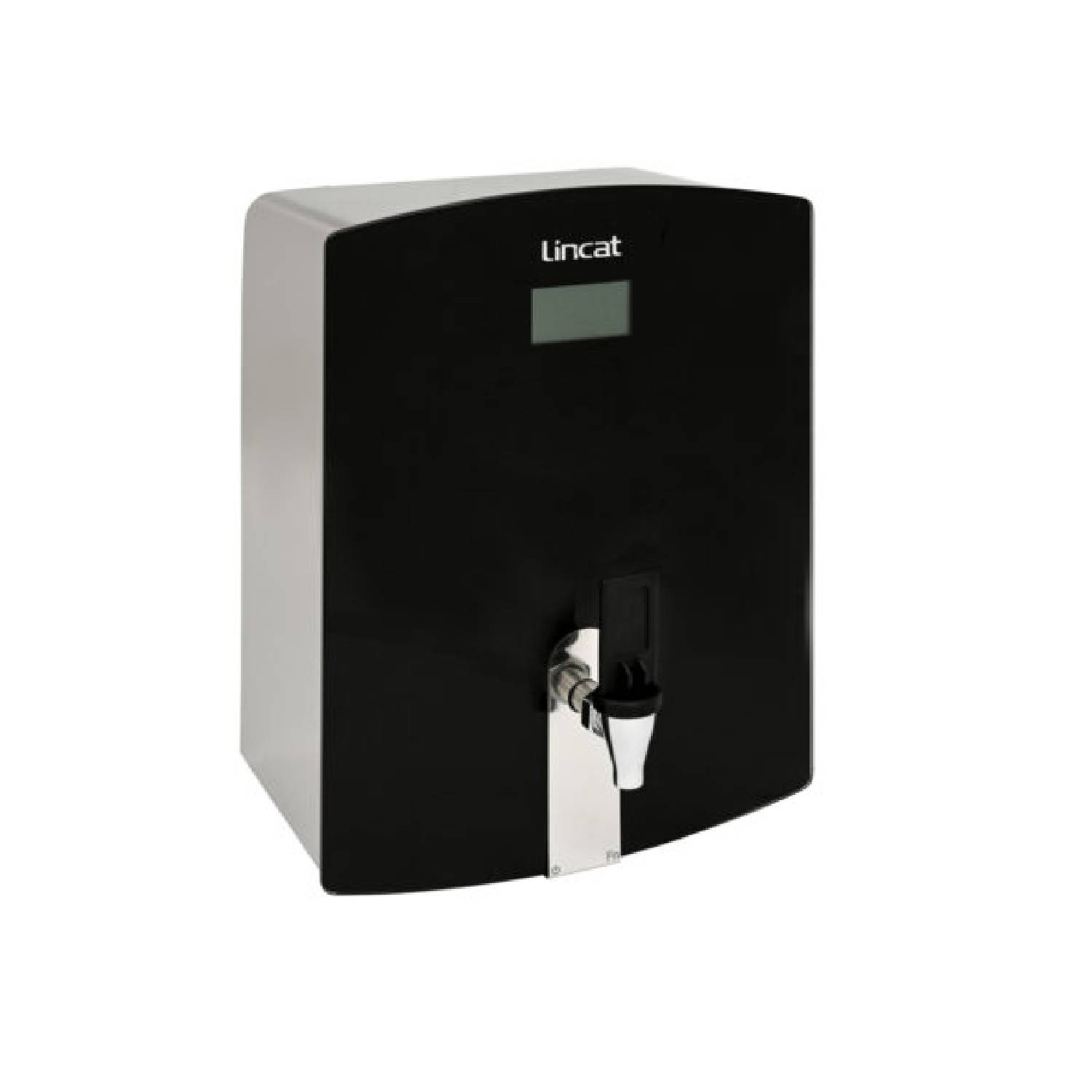 Lincat FilterFlow WMB5F/B Wall Mounted Automatic Fill Boiler Black Glass, 3kW