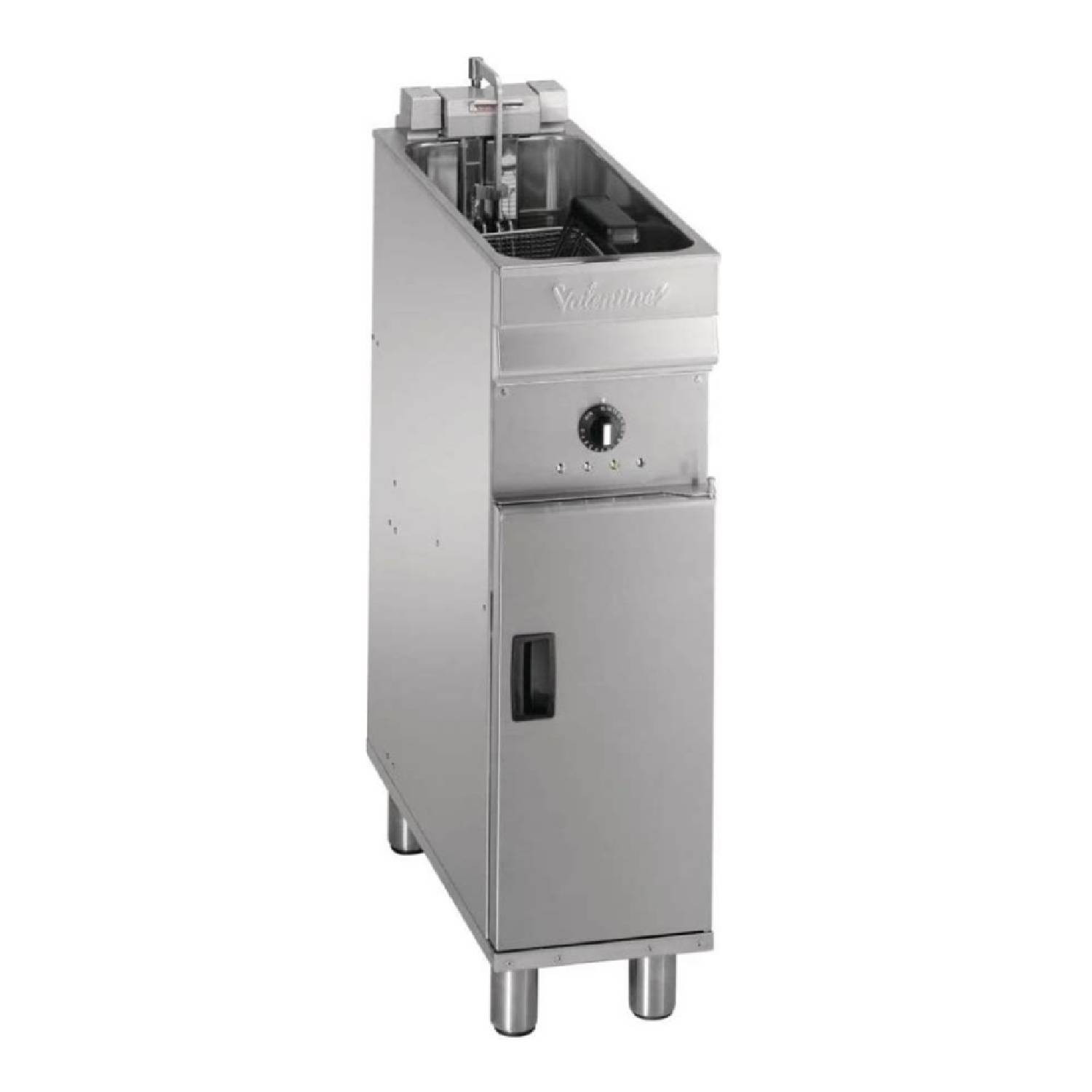 Valentine EVO 250 (P) Single Tank Slimline Electric Fryer with Oil Filtration, 9-10L Valentine EVO 250 (P) Single Tank Slimline Electric Fryer with Oil Filtration, 9-10L
