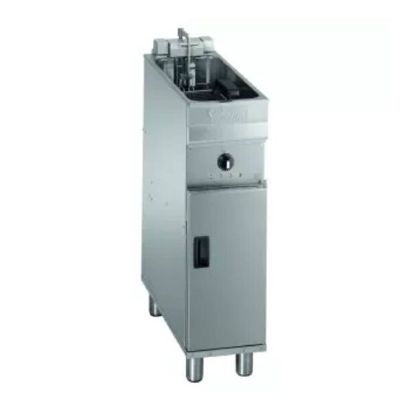 Valentine EVO 250 (TP) Single Tank Slimline Turbo Electric Fryer with Oil Filtration, 9-10L