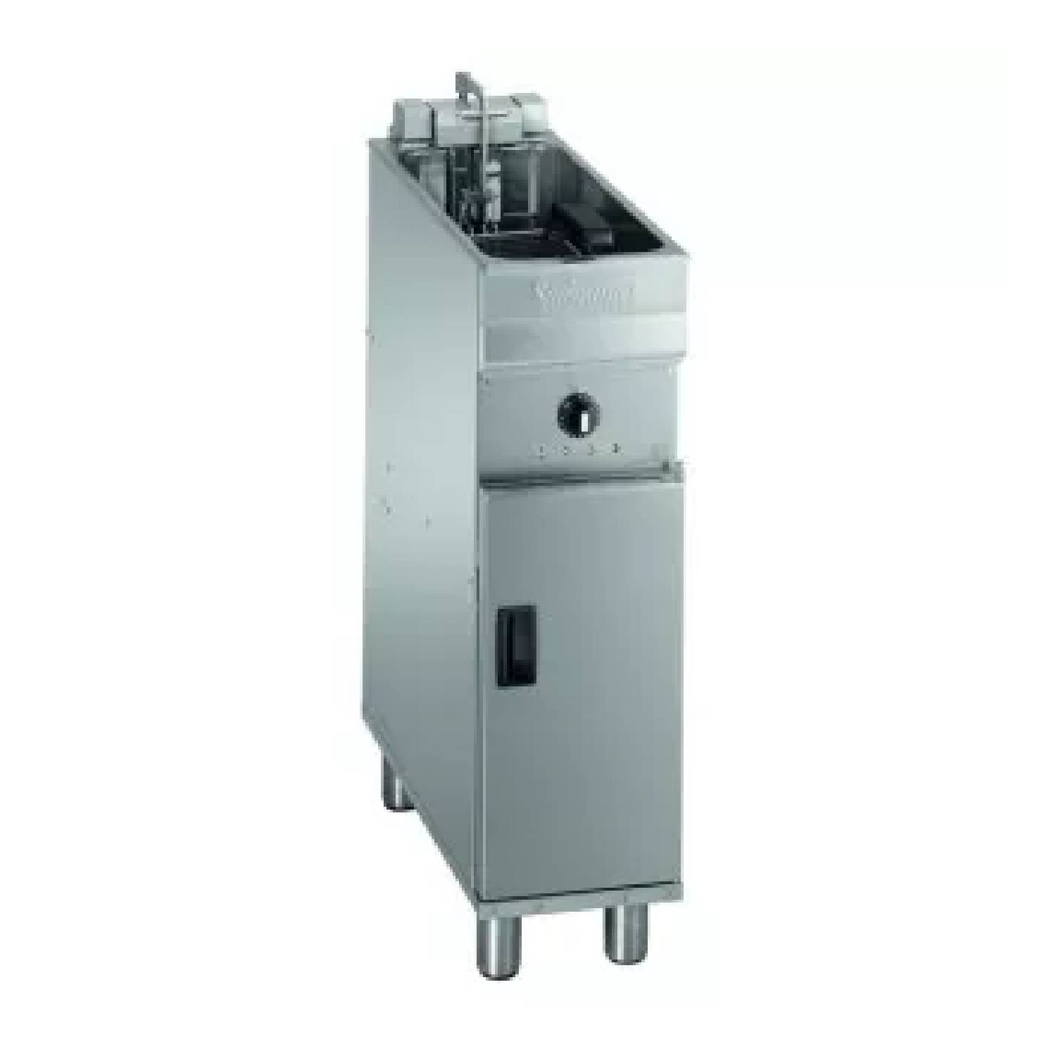 Valentine EVO 250 (TP) Single Tank Slimline Turbo Electric Fryer with Oil Filtration, 9-10L Valentine EVO 250 (TP) Single Tank Slimline Turbo Electric Fryer with Oil Filtration, 9-10L
