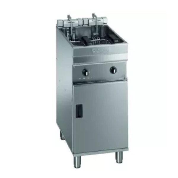 Valentine EVO 400 (TP) Single Tank, 2 Baskets, Turbo Electric Fryer with Oil Filtration, 15-18L