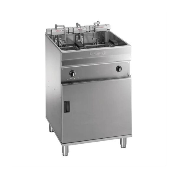 Valentine EVO 600 (P) Large Single Tank, 2 Baskets Electric Fryer with Oil Filtration, 25-28L