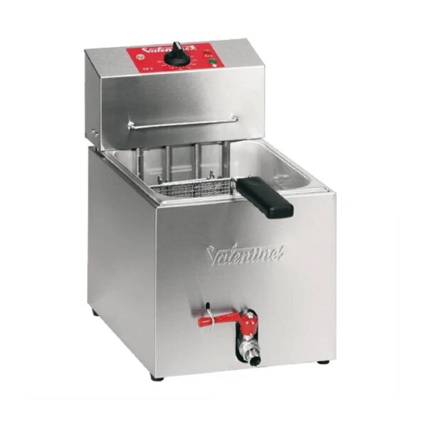 Valentine TF7 Table Top Single Tank, 1 Basket Electric Fryer, 7L