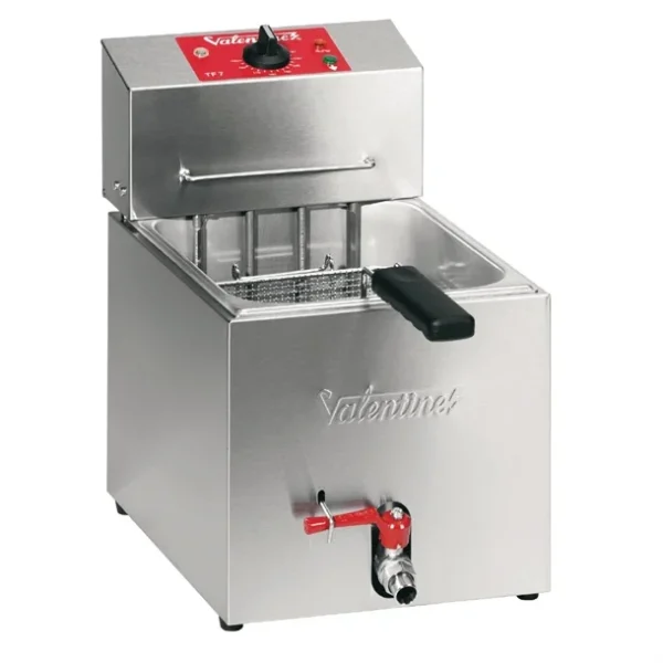 Valentine TF7 Table Top Single Tank, 1 Basket Electric Fryer, 7L