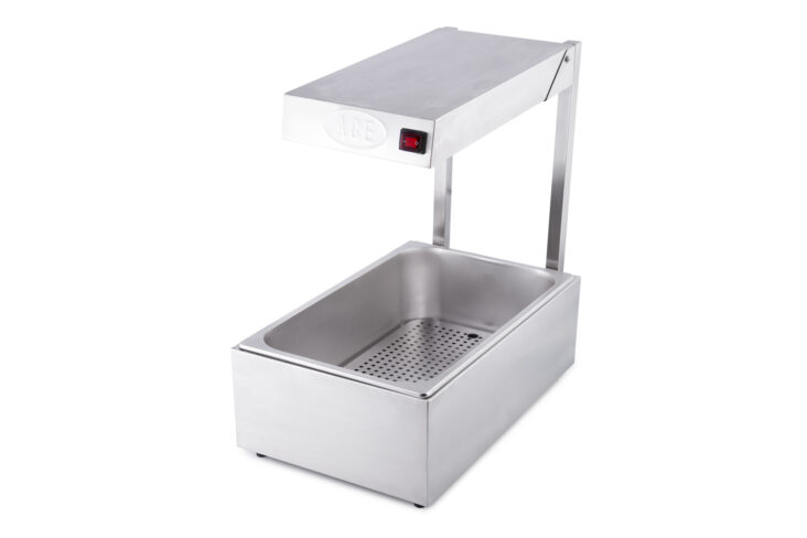 ACE EN28 Table Top Chip Warmer – Compact Countertop ACE EN28 Table Top Chip Scuttle