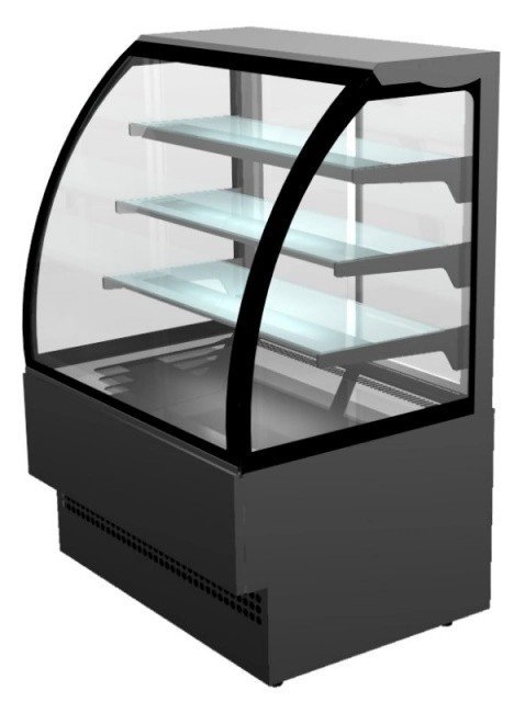 Sterling Pro EVO90-BLACK-R290A Patisserie Counter, 900mm