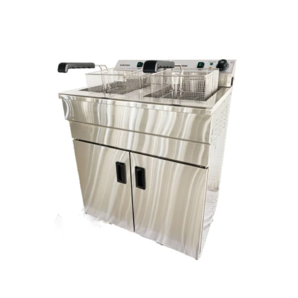 Infernus INF-162FS Free Standing Twin Tank Electric Fryer – 2 x 16L