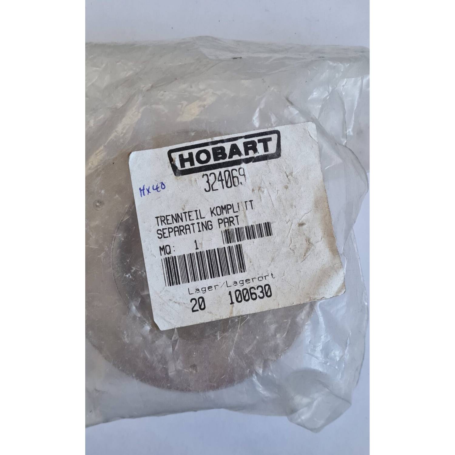 Hobart 324069 Separting Part Hobart 324069 Separting Part