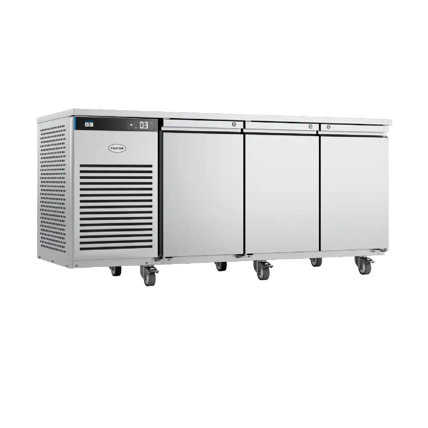 Foster EcoPro G3 EP1/3H, 3 Door Refrigerated Counter, 435L Foster EcoPro G3 EP1/3H, 3 Door Refrigerated Counter, 435L