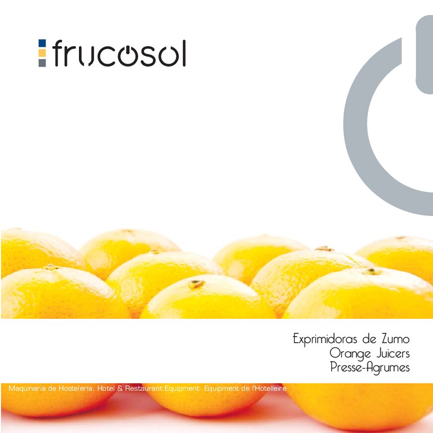 Frucosol F-Compact Automatic Orange Juicer Frucosol F-Compact Automatic Orange Juicer - Image 4