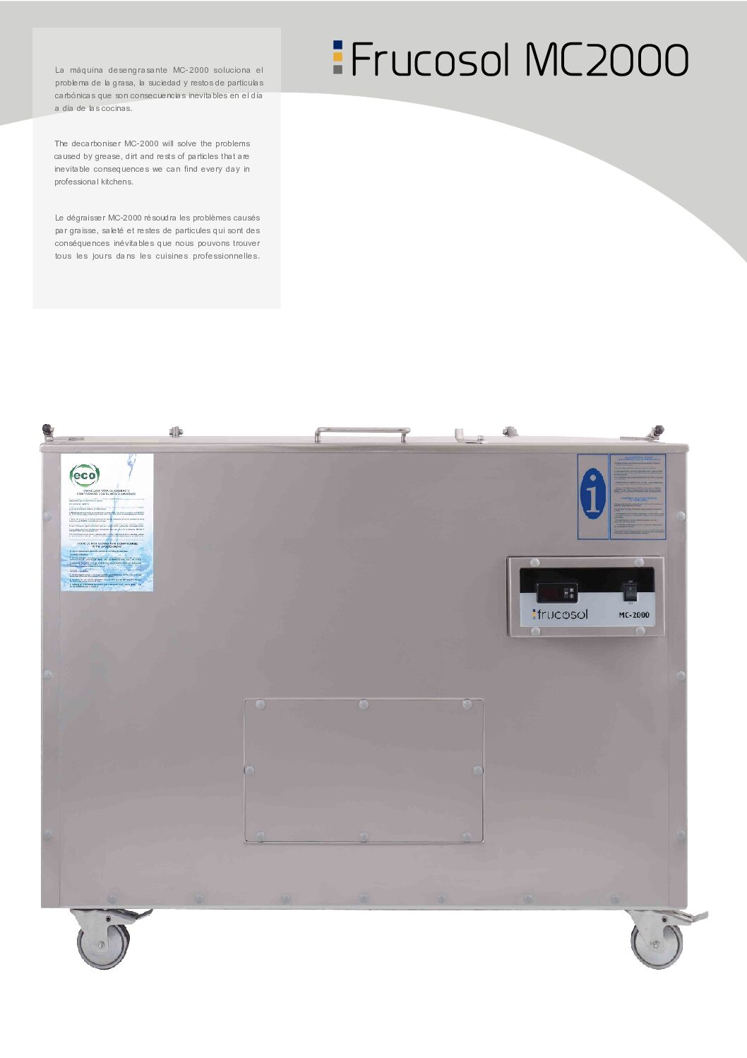 Frucosol MC-2000 Decarboniser Tank Frucosol MC-2000 Decarboniser Tank - Image 4