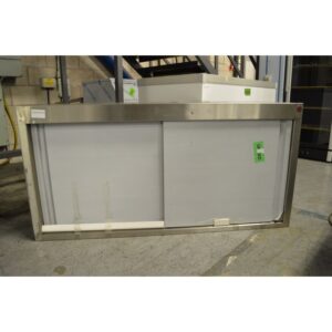 Graded Stainless Steel Wall & Base Cupboards