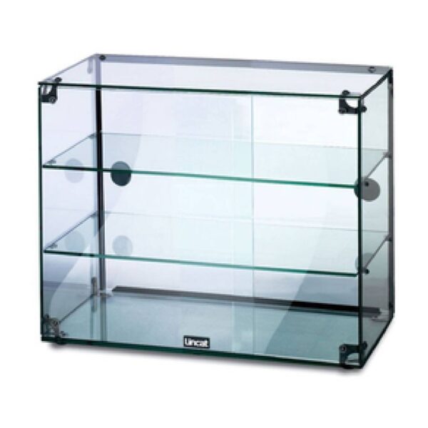 Lincat Seal GC36D – Counter-top Glass Display Case – Rear Sliding Doors – W 607 mm