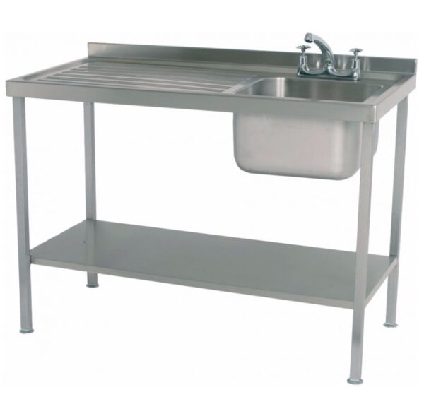 Parry SINK1060L – Single Bowl Sink with Left Hand Drainer 1000mm wide – 600mm deep Parry SINK1070L – Single Bowl Sink with Left Hand Drainer 1000mm wide - 700mm deep